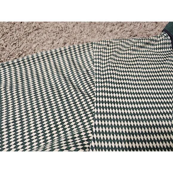 Vintage Augusta National Golf Shop Masters Size Large Green Diamond Polo READ - Picture 2 of 9